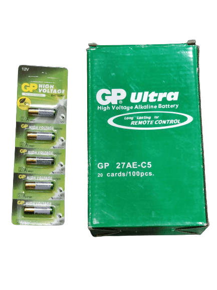 Vỉ 5 viên  Pin 12v 27A GP 27AE-C5