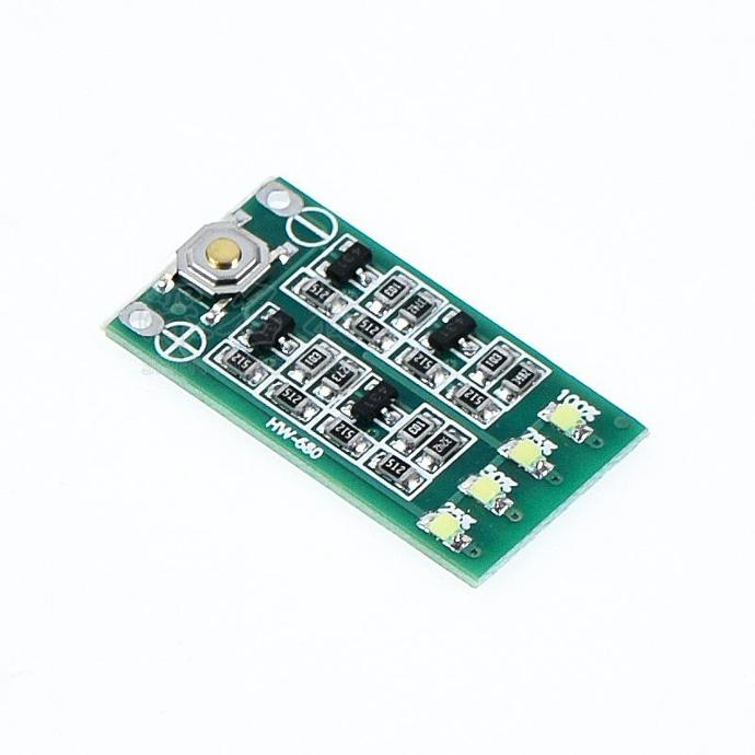 Mạch hiển thị dung lượng pin 12.6v